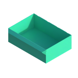 Render of MODULITH 240 Classic Drawer - 4W-2H